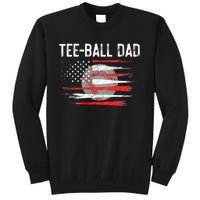 Ball Dad Baseball Dad T Ball Daddy Fathers Day Sweatshirt