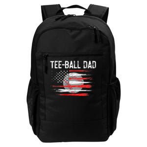 Ball Dad Baseball Dad T Ball Daddy Fathers Day Daily Commute Backpack