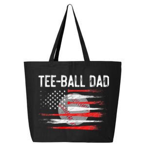 Ball Dad Baseball Dad T Ball Daddy Fathers Day 25L Jumbo Tote