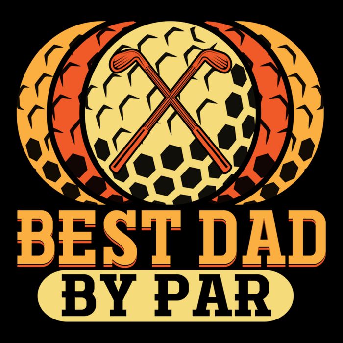 Best Dad By Par Father´s Day Golf Cool Gift Impact Tech Backpack
