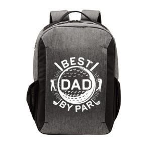 Best Dad By Par Golf Lover Father's Day Vector Backpack