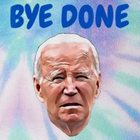 Bye Done Bye Bye Biden Out Of Office Legacy Tie Dye Trucker Hat