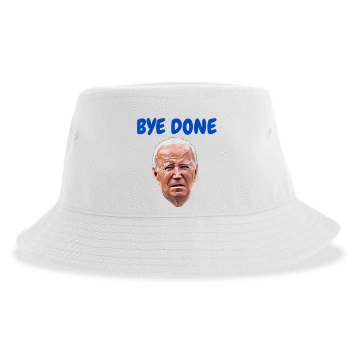 Bye Done Bye Bye Biden Out Of Office Sustainable Bucket Hat