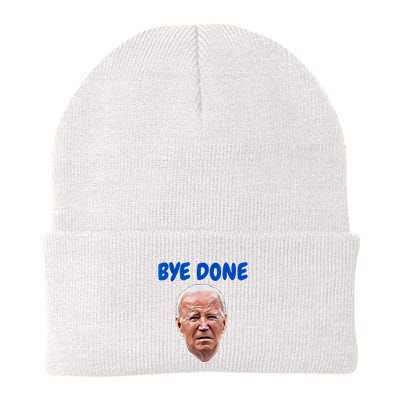 Bye Done Bye Bye Biden Out Of Office Beanie
