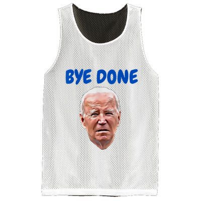 Bye Done Bye Bye Biden Out Of Office Mesh Reversible Basketball Jersey Tank