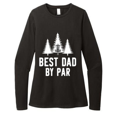 Best Dad By Par Funny Disc Golf Gift FatherS Day Great Gift Womens CVC Long Sleeve Shirt