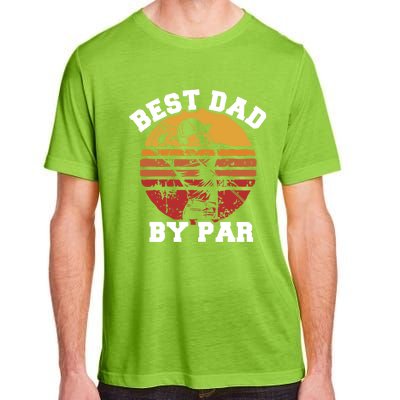 Best Dad By Par Gift Adult ChromaSoft Performance T-Shirt