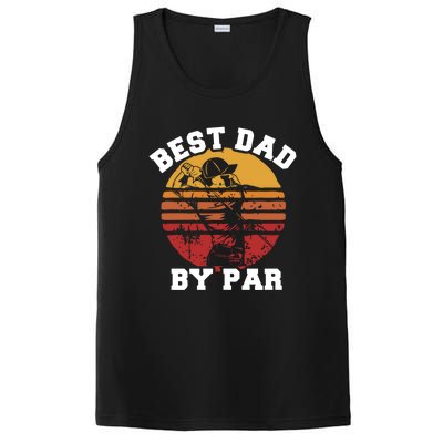 Best Dad By Par Gift PosiCharge Competitor Tank