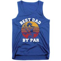 Best Dad By Par Gift Tank Top