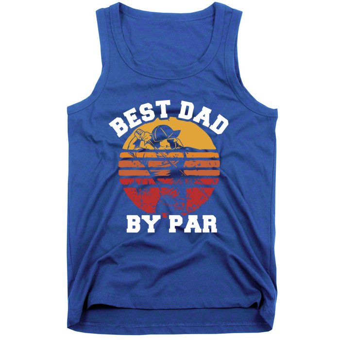 Best Dad By Par Gift Tank Top