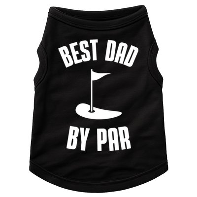 Best Dad By Par Funny Golf Doggie Tank