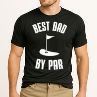 Best Dad By Par Funny Golf Cooling Performance Crew T-Shirt