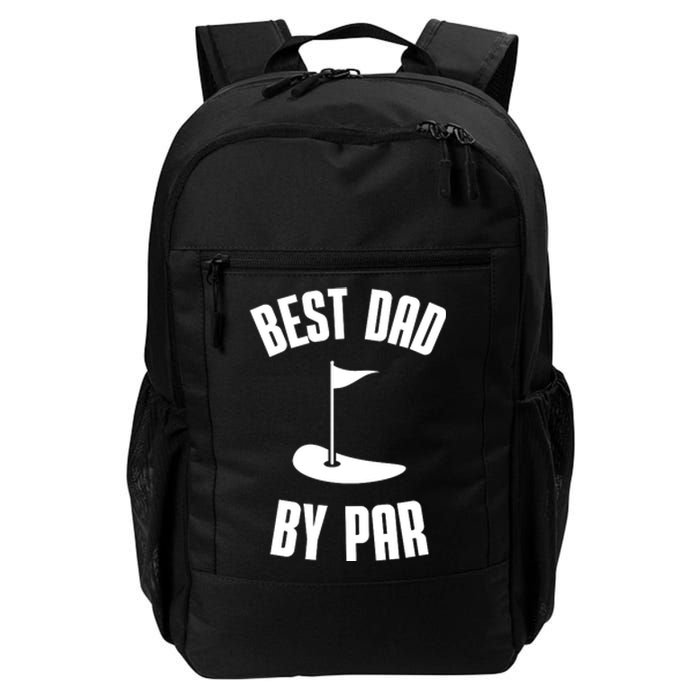 Best Dad By Par Funny Golf Daily Commute Backpack