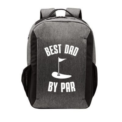 Best Dad By Par Funny Golf Vector Backpack