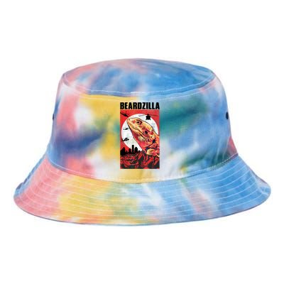 Bearded Dragon Beardzilla Funny Bearded Dragon Tie Dye Newport Bucket Hat