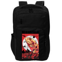 Bearded Dragon Beardzilla Funny Bearded Dragon Impact Tech Backpack