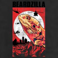 Bearded Dragon Beardzilla Funny Bearded Dragon Adult Drive Performance Visor