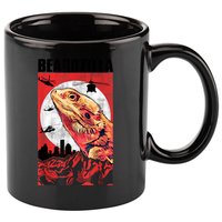 Bearded Dragon Beardzilla Funny Bearded Dragon 11oz C Handle Ceramic Mug