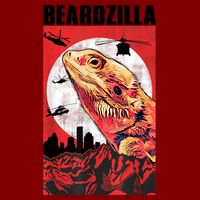 Bearded Dragon Beardzilla Funny Bearded Dragon Cooling Performance Crew T-Shirt