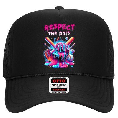 Baseball Drip B.oys Ice Cream Drip Yout.h Respect The Drip Trucker Hat