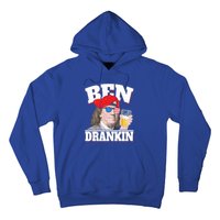 Ben Drankin Benjamin Franklin 4th Of July Funny Gift Cool Gift Hoodie