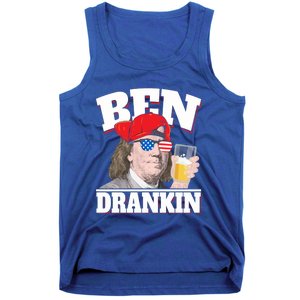 Ben Drankin Benjamin Franklin 4th Of July Funny Gift Cool Gift Tank Top