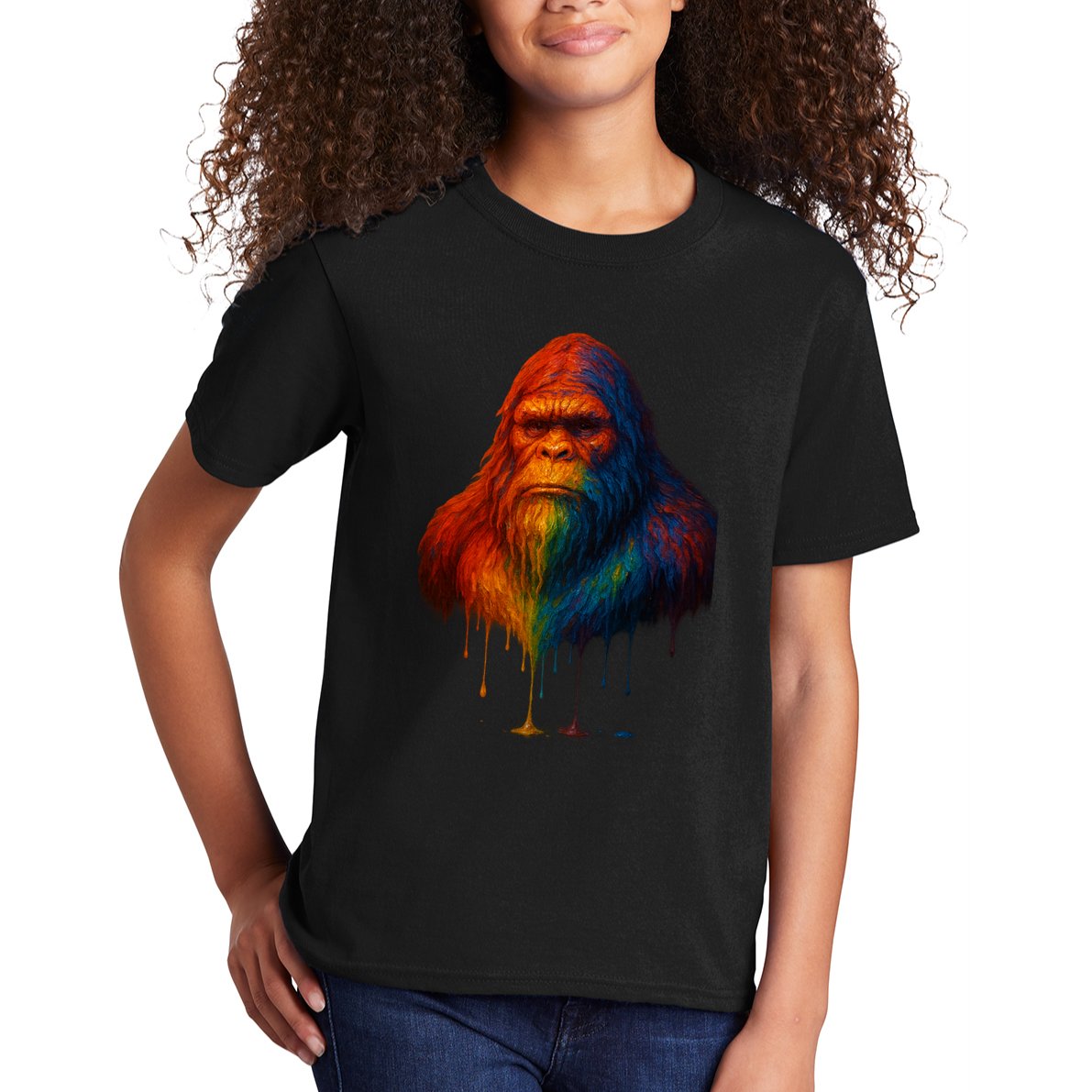 Bigfoot Drip Kids T-Shirt