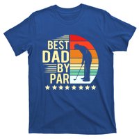 Best Dad By Par Vintage Retro Golfer Gift T-Shirt