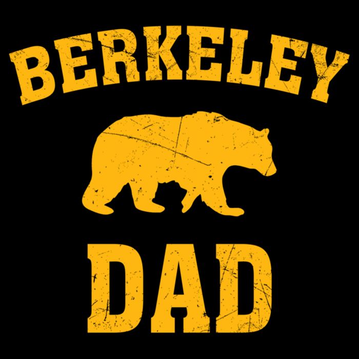Berkeley Dad Bear Graphic FatherS Day Gift Bucket Hat