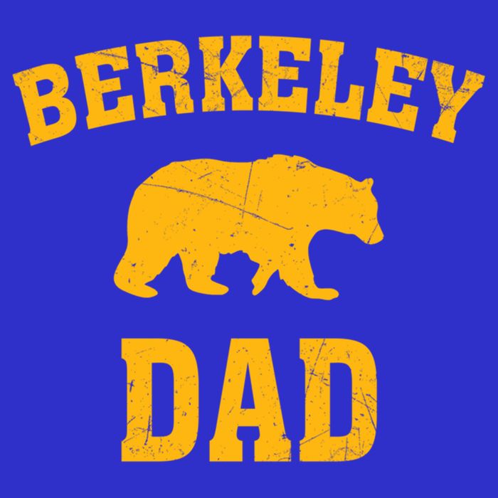 Berkeley Dad Bear Graphic FatherS Day Gift Hoodie