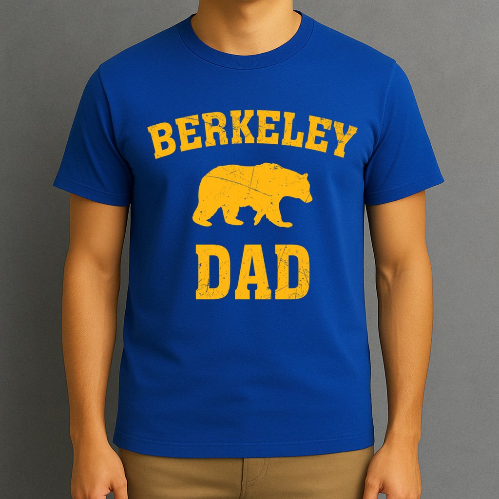 Berkeley Dad Bear Graphic FatherS Day Gift T-Shirt