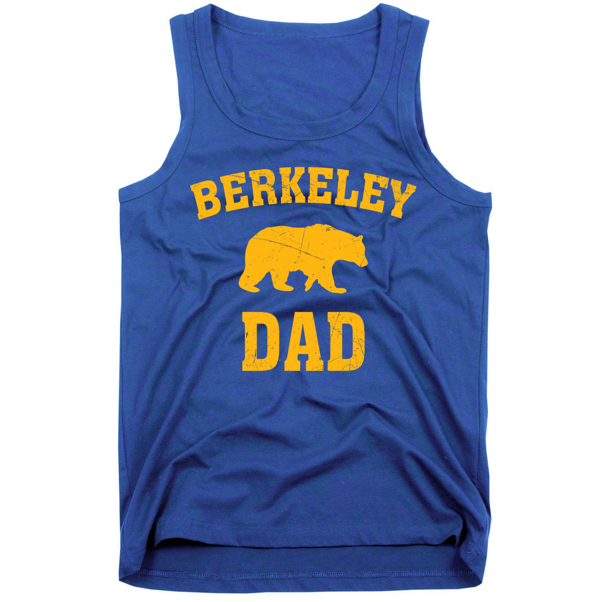 Berkeley Dad Bear Graphic FatherS Day Gift Tank Top