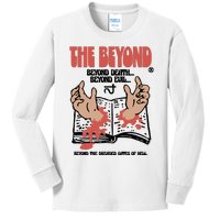 Beyond Death Beyond Evil Kids Long Sleeve Shirt