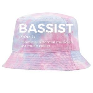 Bassist Definition Bass Player For Musicians Tie-Dyed Bucket Hat