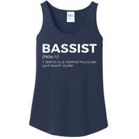 Bassist Definition Bass Player For Musicians Ladies Essential Tank