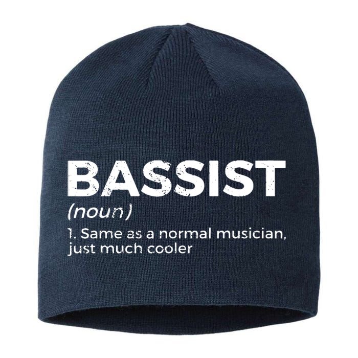 Bassist Definition Bass Player For Musicians Sustainable Beanie