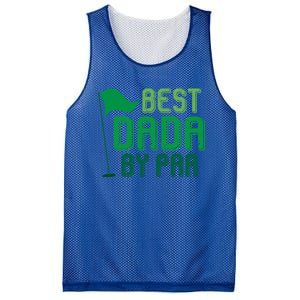 Best Dada By Par Funny Gift For FatherS Day Golfer Dad Grandpa Gift Mesh Reversible Basketball Jersey Tank