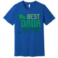 Best Dada By Par Funny Gift For FatherS Day Golfer Dad Grandpa Gift Premium T-Shirt