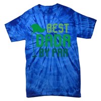 Best Dada By Par Funny Gift For FatherS Day Golfer Dad Grandpa Gift Tie-Dye T-Shirt