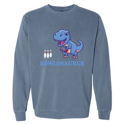 Bowling Dinosaur Garment-Dyed Sweatshirt