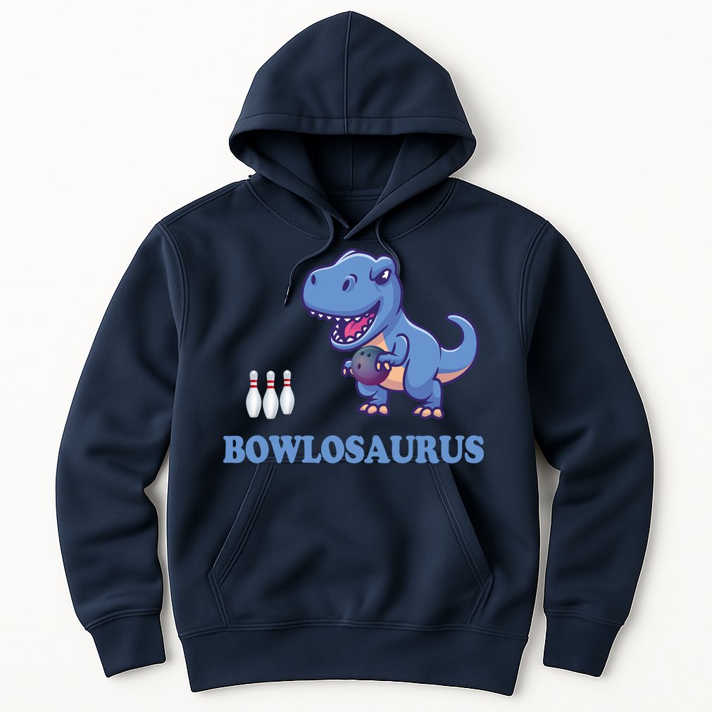 Bowling Dinosaur Hoodie