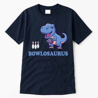Bowling Dinosaur Tall T-Shirt