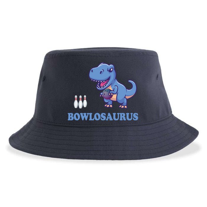 Bowling Dinosaur Sustainable Bucket Hat