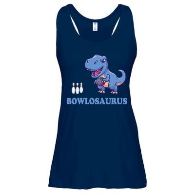 Bowling Dinosaur Ladies Essential Flowy Tank