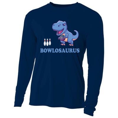 Bowling Dinosaur Cooling Performance Long Sleeve Crew