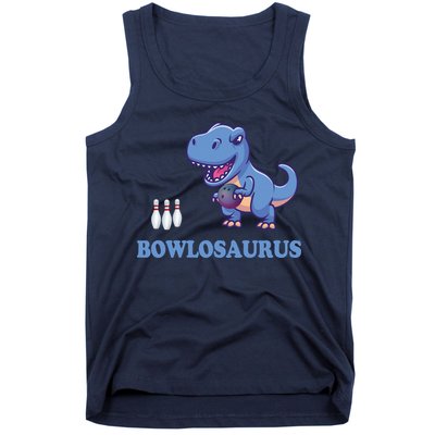 Bowling Dinosaur Tank Top