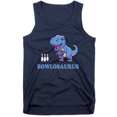 Bowling Dinosaur Tank Top