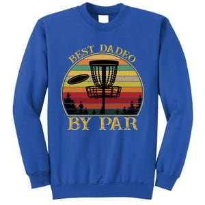 Best Dadeo By Par Funny Disc Golfing Dad Gift Sweatshirt