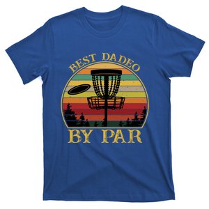 Best Dadeo By Par Funny Disc Golfing Dad Gift T-Shirt