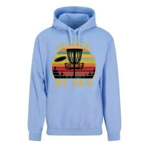 Best Dadeo By Par Funny Disc Golfing Dad Gift Unisex Surf Hoodie